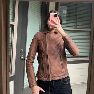 Black River leather jacket